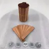 Novo Estilo Forma de Broto Pavio de Madeira para Vela Pavio de Madeira Criativo com Clipe de Metal Padrão de Broto Pavio de Madeira Pavio de Vela