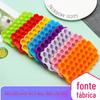 Favo de mel de silicone cubo de gelo molde de gelo 37 grade favo de mel máquina de gelo silicone cubo de gelo cubo de gelo caixa de gelo cubo de gelo comestível