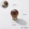 Alça de latão Novo estilo antigo chinês porta de armário guarda-roupa sapateira móveis estilo minimalista francês nogueira alça longa