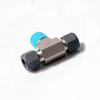 Conector T de Acero Inoxidable Marca Roke con Racor Único Imperial para Tubería de Rama con Rosca Exterior