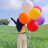 Balões de 18 polegadas com uma Vibe de Verão, Balões Coloridos Próprios para Fotos, Balões Espessos Foscos Estilo Coreano, Atacado Transfronteiriço