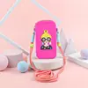 Bolsa de Silicona para Teléfono Móvil de Belleza Transfronteriza, Bolso Cruzado para Exteriores, Billetera para Monedas, Bolsa de Almacenamiento con Correa, Venta al por Mayor Directa de Fábrica