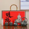 Teteras y Juegos de Té Culturales y Creativos de Gama Alta Celebración de Aniversario de Empresa Festival de Primavera Regalo de Negocio de Té de Lujo