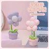 Moda Nova Mini Flor pequena LED proteção para os olhos luz noturna simples desktop pequenos enfeites de Natal presente dos desenhos animados atacado