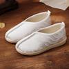 Zapatos Hanfu para niño Zapatos de tela hechos a mano para niños Zapatos antiguos de Pekín Zapatos bordados para ropa antigua Estudiantes de primaria Niños Actuación Primavera y Otoño