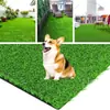 Inodoro para mascotas de césped artificial para balcones de casa, tapete de césped simulado para que los perros defequen, tapete de suelo de césped artificial, transfronterizo