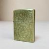 Encendedor de queroseno de bronce Guan Yu Yunchang Guan Gong relieve proceso de tallado en metal estilo retro encendedor venta al por mayor