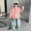 Conjunto de Ropa de Otoño para Niños 2026 Nuevo Estilo Guapo Moderno 3 Años 4 Bebés Ropa Camisa de Primavera Otoño para Niños Conjunto de Tres Piezas Moderno