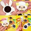 Ímãs de Geladeira de Desenho Animado para Educação Infantil, Doze Signos do Zodíaco, Adesivos Magnéticos Macios Divertidos, Adesivos Criativos para Decoração de Portas e Lousas