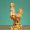 Adornos de Gallo de Cobre Pollo Fu Pollo del Zodíaco Pollo de Cobre Venta al por Mayor Pollo Fu Artesanías para el Hogar Adornos de Regalo