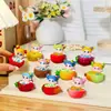Venda Quente Boneca Fofa Kawaii de Grãos Ornamento Pequeno de Resina para Desktop Acessórios DIY Brinquedo Tendência Transmissão ao Vivo Sacola Surpresa Acessórios para Bonecas Pequenas