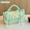 Bolsa cosmética portátil para niña, bonita y linda, Bolsa de almacenamiento portátil impermeable de gran capacidad, Neceser de viaje
