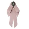 Cinta Negra Diseño Original Broche de Lazo Flor de Cuello Estilo Coreano Chanel Corsage Fino Accesorios para Ropa Bolsos