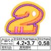 Parche de letra inglesa 26 adhesivo para planchar parche para ropa Adhesivo termofusible A- Z nombre costura insignia personalizada