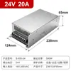 Fuente de Alimentación Conmutada S/Lrs Mingwei Fuente de Alimentación para Control Industrial Transformador Miwe Mawei DC 5V12V24V/35-2000W