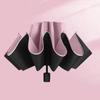 24-Bone Double Dragon Bone Full-Automatic Umbrella Mulheres Luz solar e chuva Dual-Use Folding Anti-vento Sunshade Proteção Solar Proteção UV Guarda-sol
