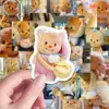Adesivos de Ursinho Manteigoso Curativos e Fofos Desenho Animado Decoração DIY para Adesivos de Capa de Tablet e Celular
