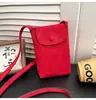 Bolso cruzado simple y popular para teléfono para mujer, bolso de hombro mini ligero y elegante para caminar y ir de compras, venta al por mayor de verano para mujer