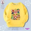 Sudadera Fina de Manga Larga para Niño Mario Super Mario Ropa Infantil Otoño e Invierno Algodón para Bebé Holgada Atuendo de Otoño Moderno