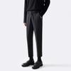 Traje colgante de viento maduro ligero Pantalones de traje casual rectos de nueve puntos para hombre Pantalones largos de alta gama para hombre de primavera y otoño