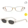 Óculos Fashion Cat-Eye que Mudam de Cor para Mulheres, Estilo de Luxo, Populares Online, Fazem o Rosto Parecer Mais Magro, Versátil, Anti-Luz Azul, Protetor, Óculos Sem Grau