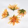 Flor simulada de 8 cm Pequeño Crisantemo Flor de Seda DIY Accesorios para el Cabello Horquilla Flor Dinastía Han con Flor Boda Muebles Flor Pared de Fondo Decoración