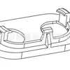 Base Indutora Base de Anel Magnético 71mm Base BASE-157