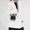 Bolsa de Mão Mini Fashion para Mulheres, Novo Estilo Primavera, Bolsa de Ombro Transversal Retrô, Bolsa Quadrada Pequena de Alto Valor