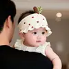 Sombrero de Bebé Verano Delgado Protección Solar Parte Superior Abierta Sombrero de Sol para Bebé Niño Pequeño Ala Ancha Sombrero de Princesa Sombrero de Sol para Niños Niña