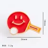 Broches da Popular Série de Desenhos Animados Esportivos da Amazon, Broches de Badminton e Futebol, Pins Personalizados para Acessórios de Roupa