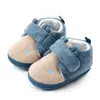 Zapatos para Bebé de 0-1 Año Primavera y Otoño Zapatos de Algodón para Recién Nacidos Suela Suave Zapatos para Niños Pequeños Invierno Terciopelo 2251