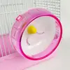 Rueda de hámster nueva y silenciosa, rueda giratoria para jaula de hámster, pelota de ejercicio dorada para hámster, accesorios y juguetes para hámster