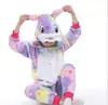Ropa de Casa y Pijamas de Franela para Hombres y Mujeres de Otoño e Invierno, Pájaros, Animales Lindos de Dibujos Animados, Garfield, Conejo Rosa