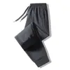 Calças casuais de alta elasticidade para homens, novo estilo outono/inverno, forradas com fleece e espessadas, softshell, impermeáveis, à prova de vento e quentes