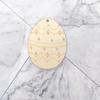 Adornos colgantes decorativos para fiesta de Pascua 2023, huevo de Pascua de madera para niños, pintado a mano, con virutas de madera pintadas a mano para bebé.