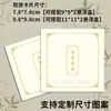 Caja de Joyería Anti-Oxidación Caja de Suspensión con Película PE Caja de Embalaje para Pulsera Colgante Caja con Cajón para Joyería Caja de Joyería al por Mayor