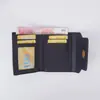 Billetera de Moda Europea y Americana Transfronteriza para Mujer 2026, Billetera Corta de Alta Gama en Colores Macarrón, Portamonedas y Tarjetas Sencillo