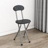 Silla de Comedor Portátil para el Hogar, Taburete, Silla con Respaldo, Silla de Capacitación, Silla para Dormitorio de Estudiantes, Silla de Computadora Simple, Nueva Silla Plegable