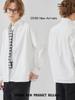 APO Ropa de Hombre Sentido de la Textura Camisa de Manga Larga Hombres Sentido Avanzado Jodidamente Guapo Holgada Camisa con Solapa Abrigo Cardigan Chaqueta
