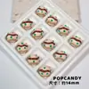 Cuentas Pintadas a Mano, Líneas Versátiles, Puntos, Bolas, Coloridos Accesorios para Joyería Hecha a Mano DIY, Aretes, Pulseras y Collares de Cuentas