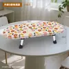Tabla de Planchar para Uso Doméstico, Tabla de Planchar Portátil, Tabla de Planchar con Tablero de Madera Maciza, Tabla de Planchar Plegable Grande