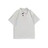 Roupas Masculinas Xintang Camisa Polo Masculina de Manga Curta com Gola Reversível, Verão 2026 Novo Casual Retrô Japonês Manga Meia