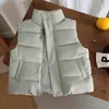 Comércio Exterior Outono e Inverno Nova Roupa Infantil Colete de Algodão para Meninas, Colete Infantil de Algodão Espesso, Colete de Outerwear para Meninos para Vendas Transfronteiriças