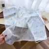 Estilo Simples e Versátil, Lenço Estampado de Seda Sintética, Lenço Quadrado Pequeno, Toque de Luxo, Xale de Proteção Solar, Lenço de Pescoço, Lenço de Cabeça, Lenço