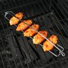 Popular Rack de Acero Inoxidable Wingrailsgrilling para Alitas y Patas de Pollo Parrilla Barbacoa para Uso en Casa de Amazon