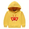 Sudadera con capucha infantil Chad Wild Clay ropa de invierno para niños y niñas camiseta de manga larga con felpa interior abrigo
