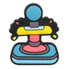 Novo produto transfronteiriço: Pingentes de Sapato de Borracha Macia em PVC com Tema de Console de Jogo, Acessórios Criativos de Fivela de Sapato, Decorações Removíveis para Sapatos