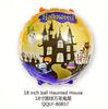 Globo de aluminio para Halloween, festival de fantasmas, divertido, carnaval, fiesta, decoración creativa, cabeza de calabaza, globo de papel de aluminio