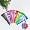 Amarre de cable de silicona color flor color Macaron amarre de cable sellado almacenamiento acabado multifuncional Colgante de joyería silicona