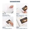 Álbum de fotos casero de lino con fideos, DIY, cubierto de película, Regalo creativo, álbum de fotos de pareja familiar, Álbum de recuerdos